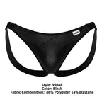 CandyMan Bikini Thongs - Black