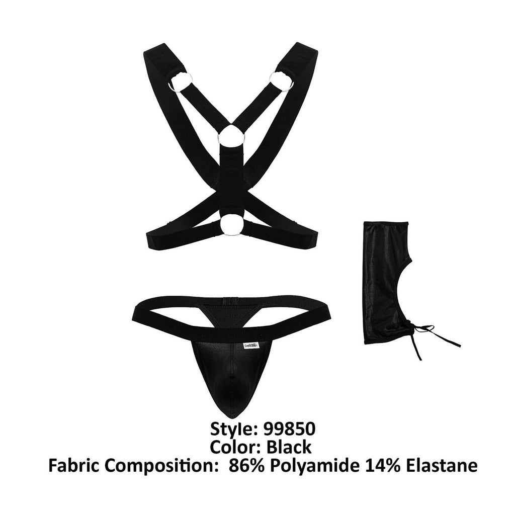 CandyMan Three Piece Outfit - Black