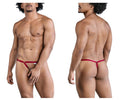 CandyMan Nudist Thongs - Red