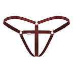 CandyMan Nudist Thongs - Red