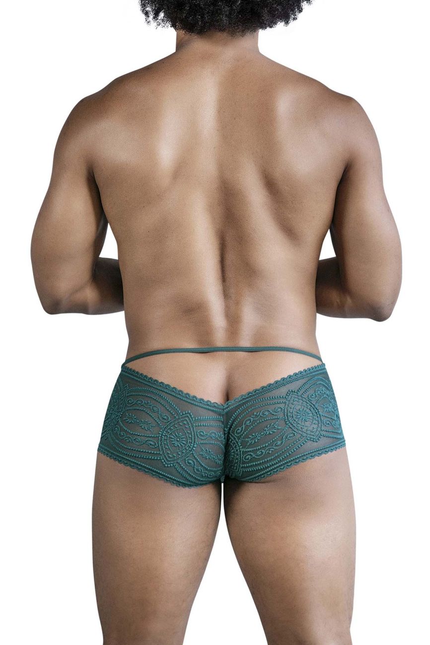 CandyMan Lace Trunks - Green