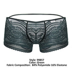 CandyMan Lace Trunks - Green