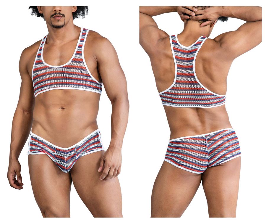 CandyMan Two Piece Outfit - Stripes