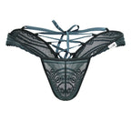 CandyMan Lace Thongs - Green