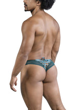 CandyMan Lace Thongs - Green