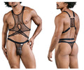 CandyMan Fishnet Outfit - Black