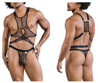 CandyMan Fishnet Outfit - Black