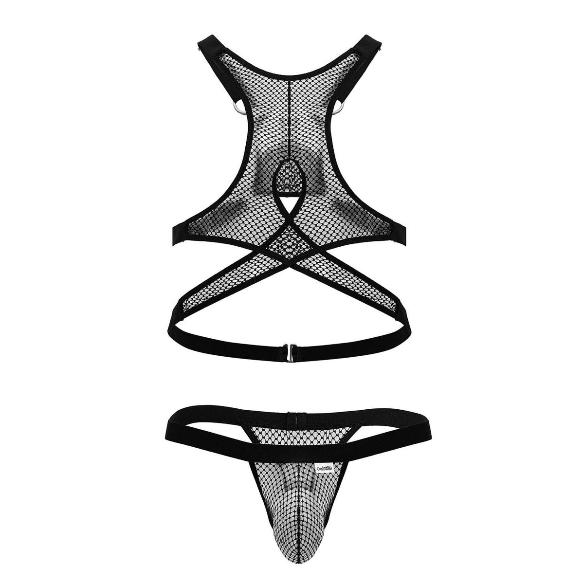 CandyMan Fishnet Outfit - Black