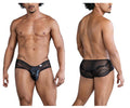 CandyMan Lace Briefs - Black