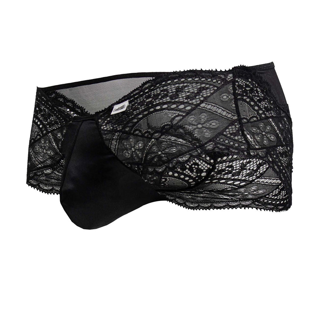 CandyMan Lace Briefs - Black