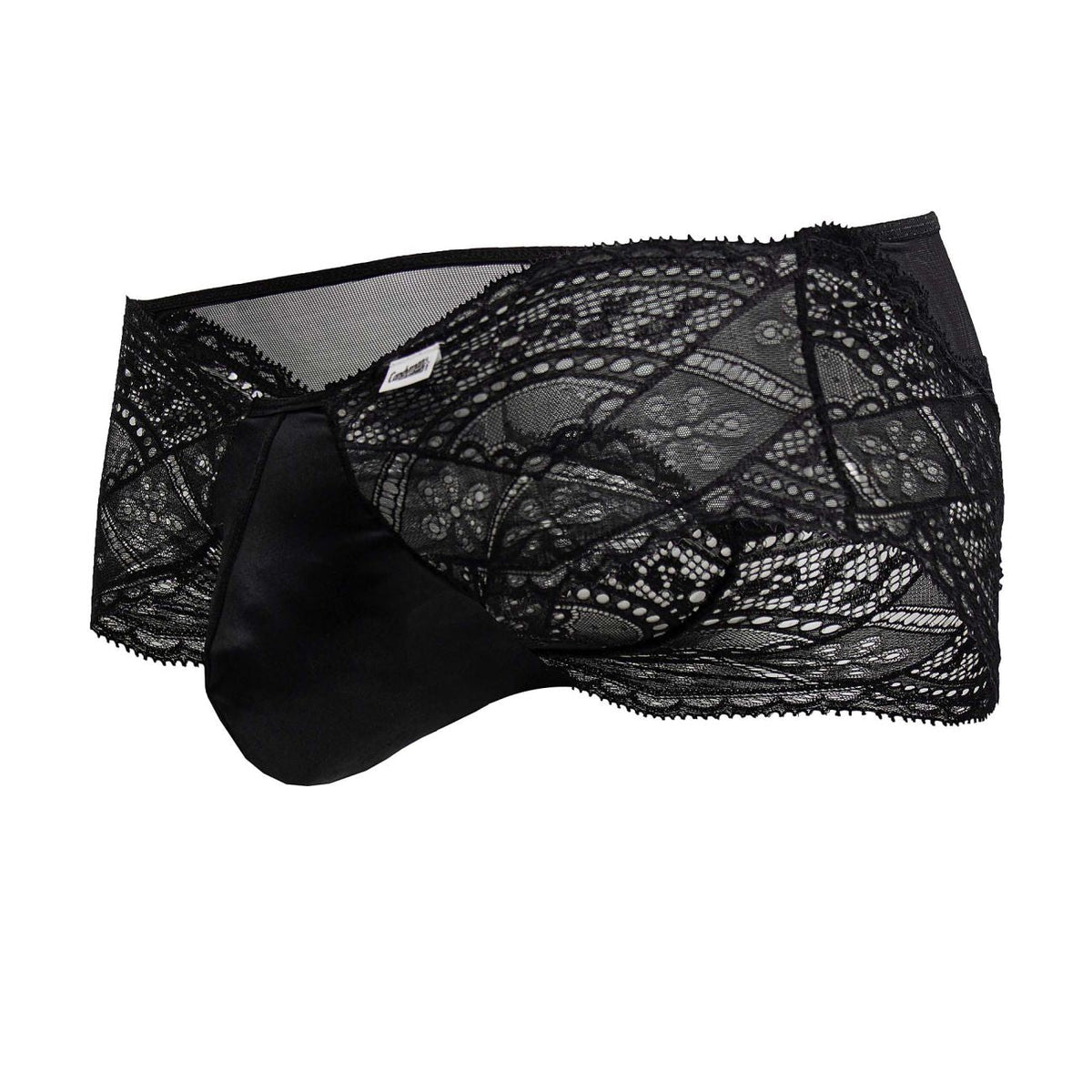 CandyMan Lace Briefs - Black
