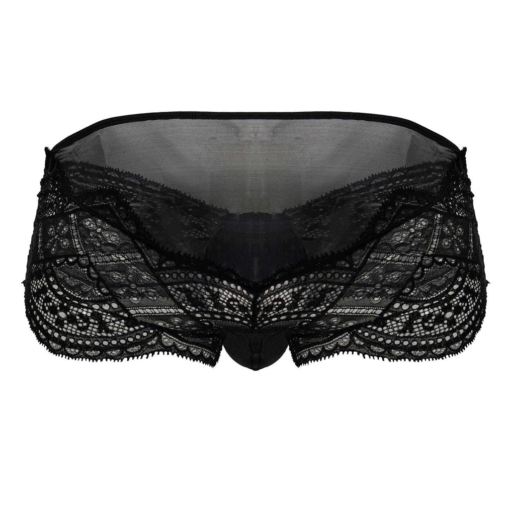 CandyMan Lace Briefs - Black