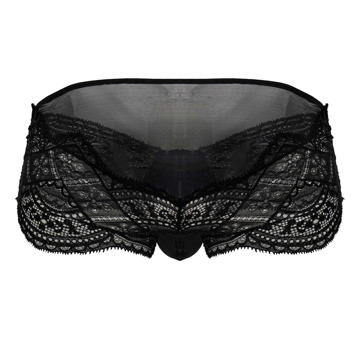 CandyMan Lace Briefs - Black