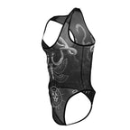 CandyMan Egyptian Bodysuit - Black-White