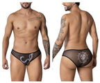 CandyMan Egyptian Briefs - Black-White