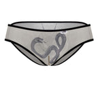 CandyMan Egyptian Briefs - Nude-Black