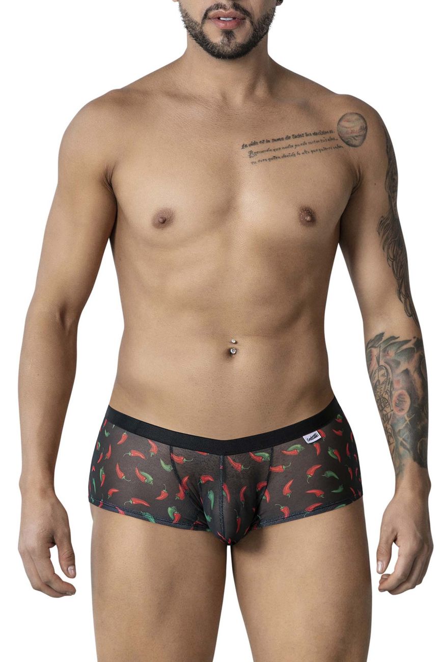 CandyMan Chili pepper Trunks - Black Print