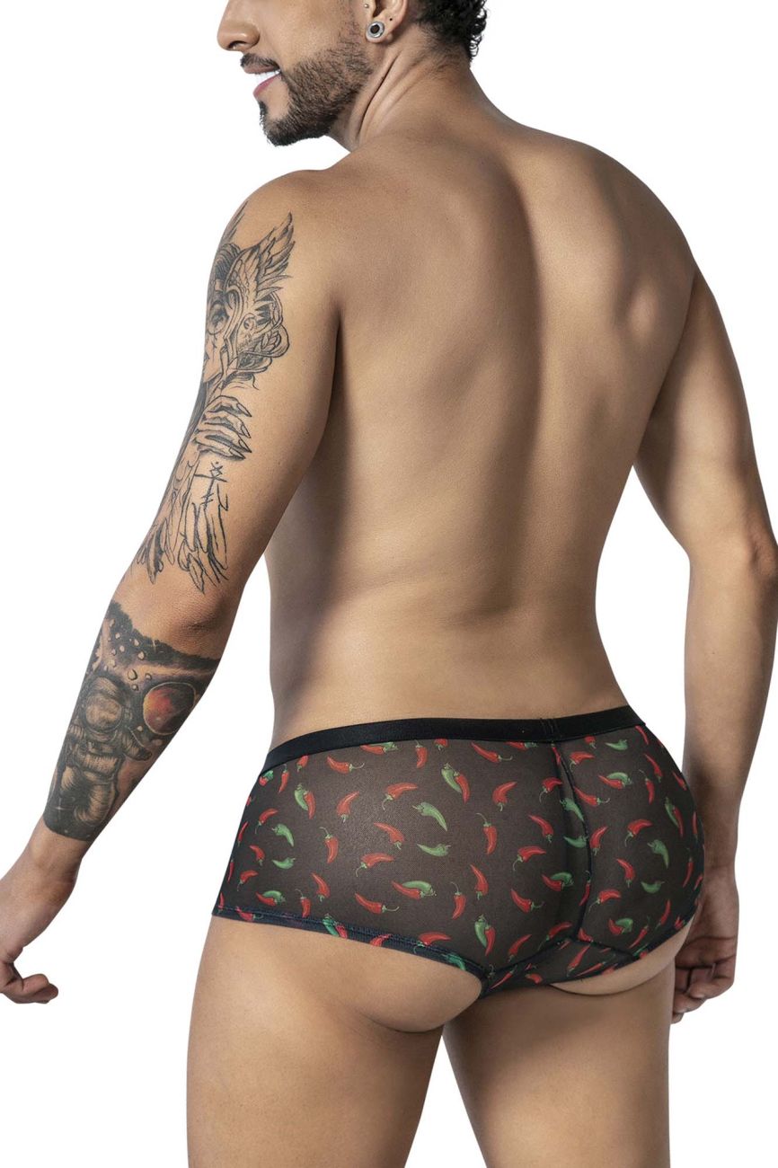 CandyMan Chili pepper Trunks - Black Print