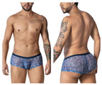 CandyMan Water prints Trunks - Blue-White