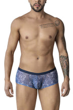 CandyMan Water prints Trunks - Blue-White