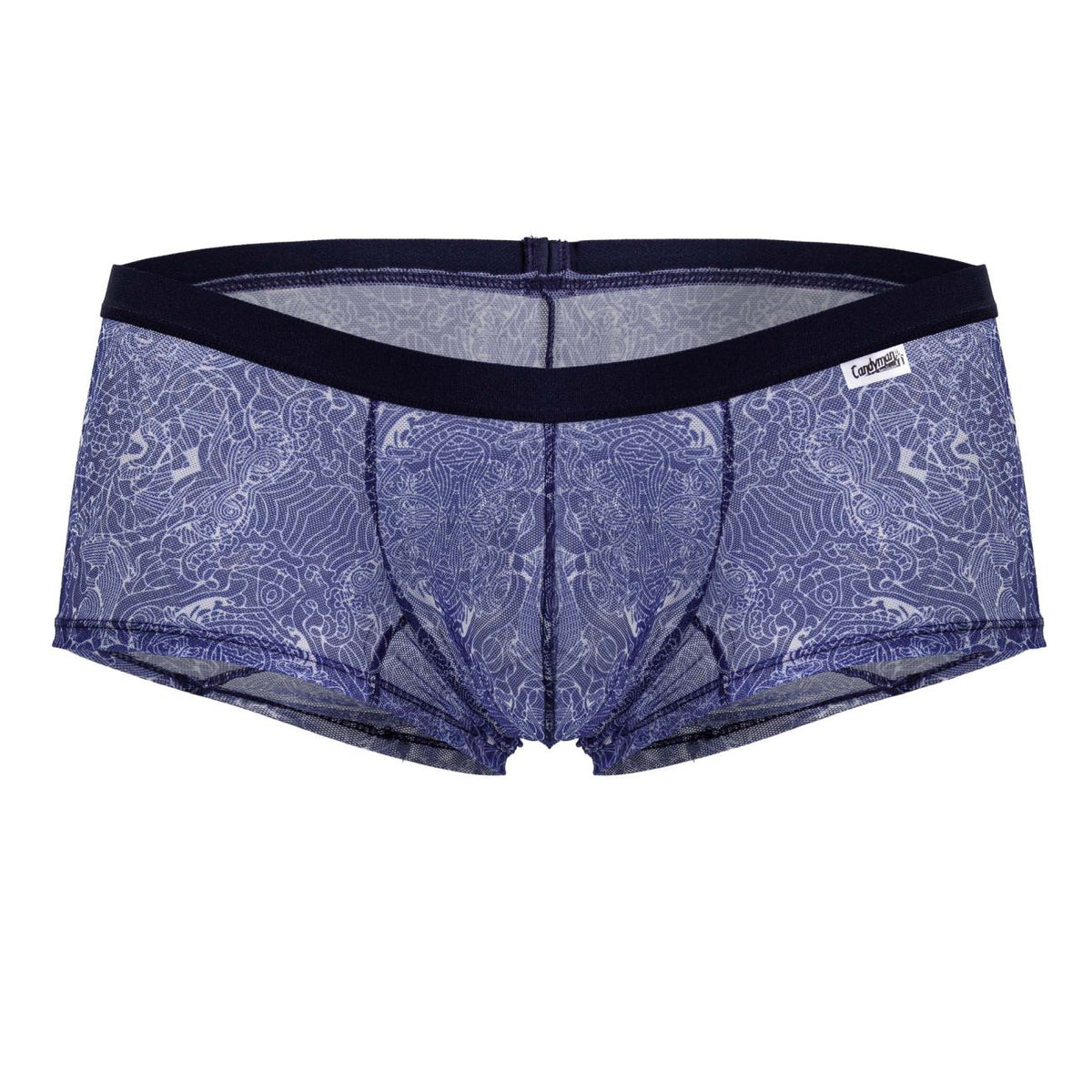 CandyMan Water prints Trunks - Blue-White