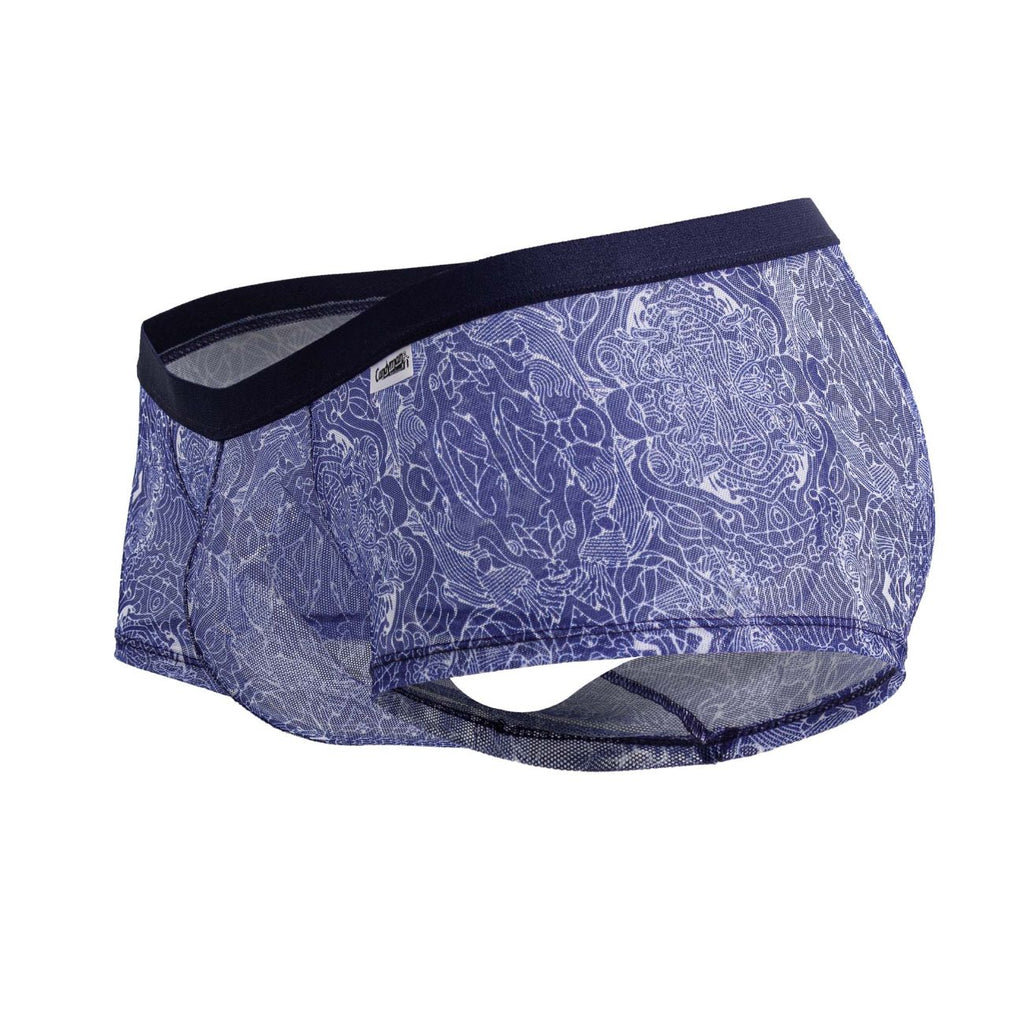 CandyMan Water prints Trunks - Blue-White