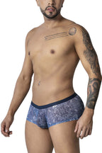 CandyMan Water prints Trunks - Blue-White