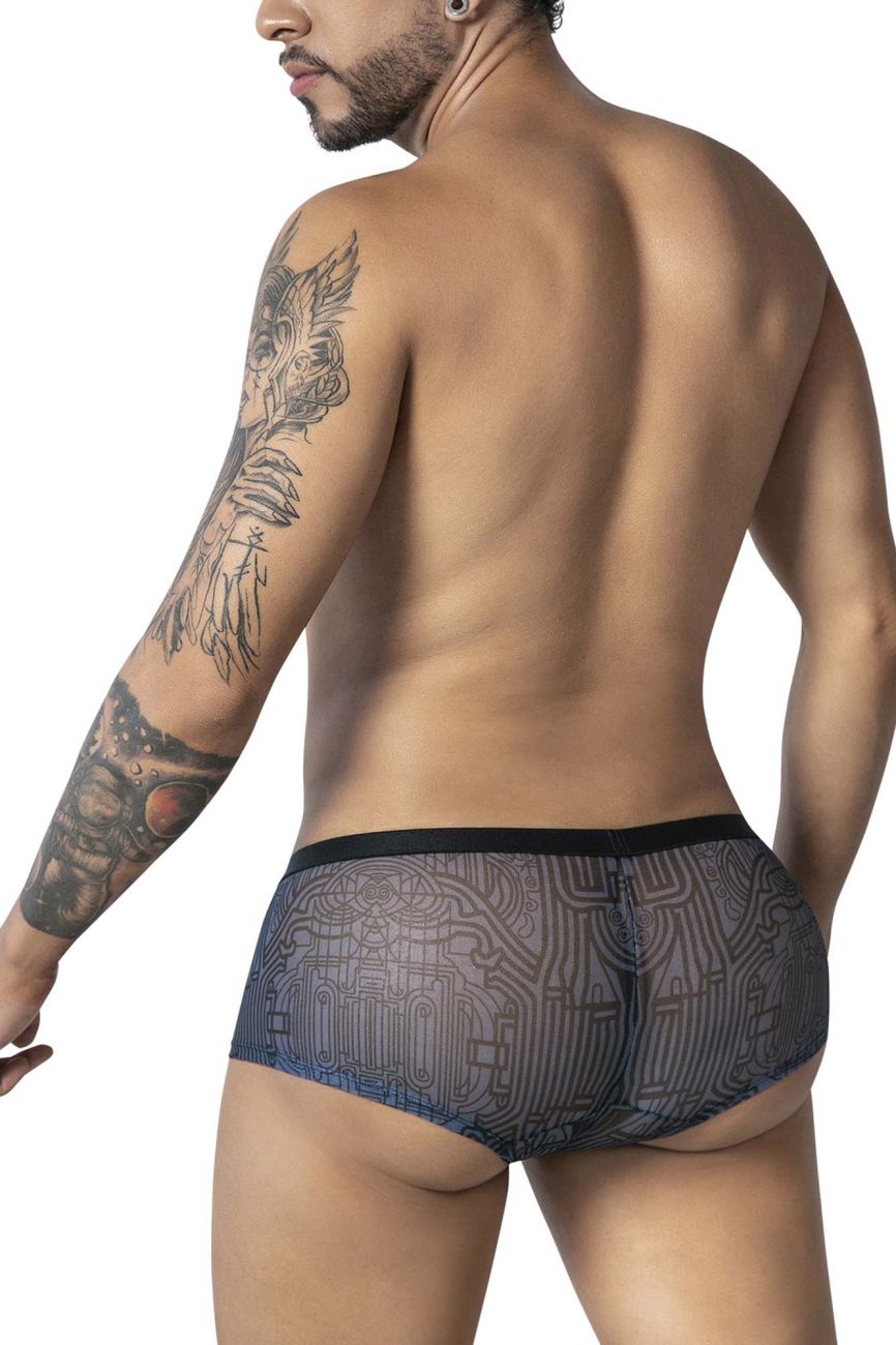 CandyMan Egyptian Trunks - Gray-Black