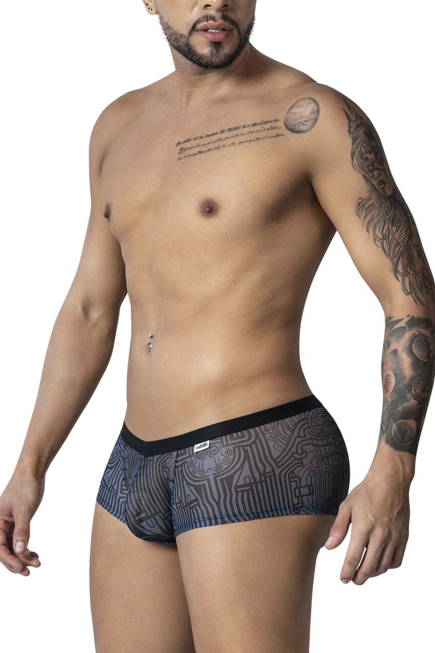 CandyMan Egyptian Trunks - Gray-Black