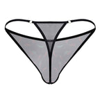 CandyMan Chili pepper Thongs - Black Print