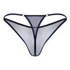 CandyMan Water prints Thongs - Blue-White