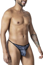 CandyMan Egyptian Thongs - Gray-Black