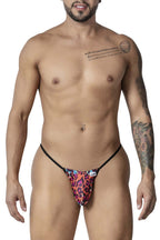 CandyMan Micro Leopard Thongs - Animal Print