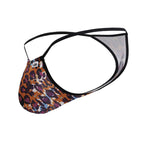 CandyMan Micro Leopard Thongs - Animal Print