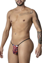 CandyMan Micro Leopard Thongs - Animal Print