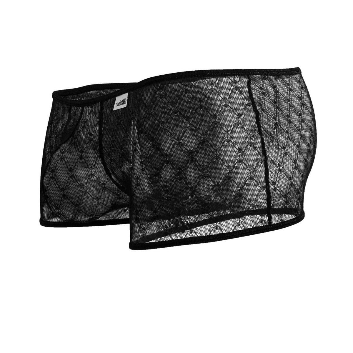 CandyMan Geometric Mesh Trunks - Black