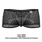 CandyMan Geometric Mesh Trunks - Black