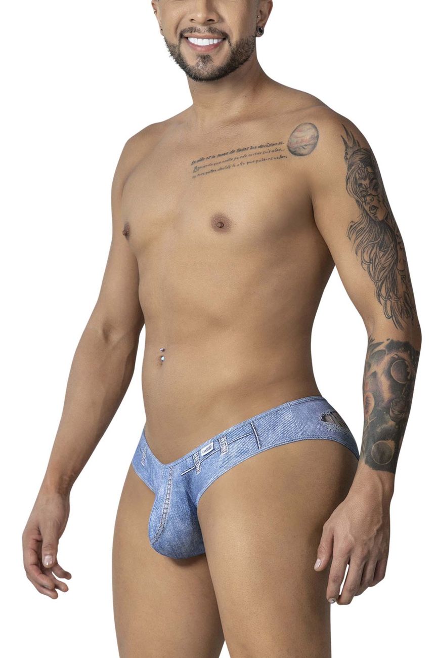 CandyMan Cowboy Briefs - Denim Blue