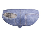 CandyMan Cowboy Briefs - Denim Blue