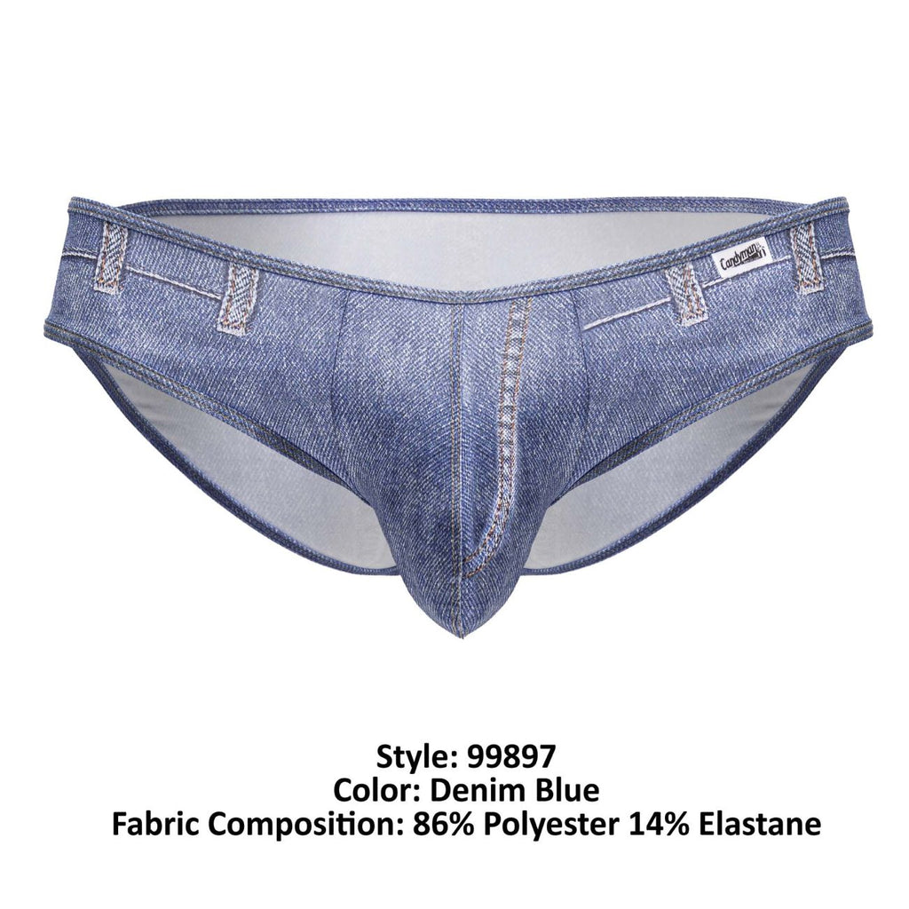 CandyMan Cowboy Briefs - Denim Blue