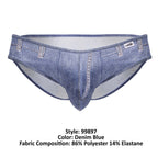 CandyMan Cowboy Briefs - Denim Blue