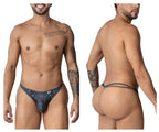 CandyMan Cowboy Thongs - Denim Black