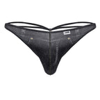 CandyMan Cowboy Thongs - Denim Black
