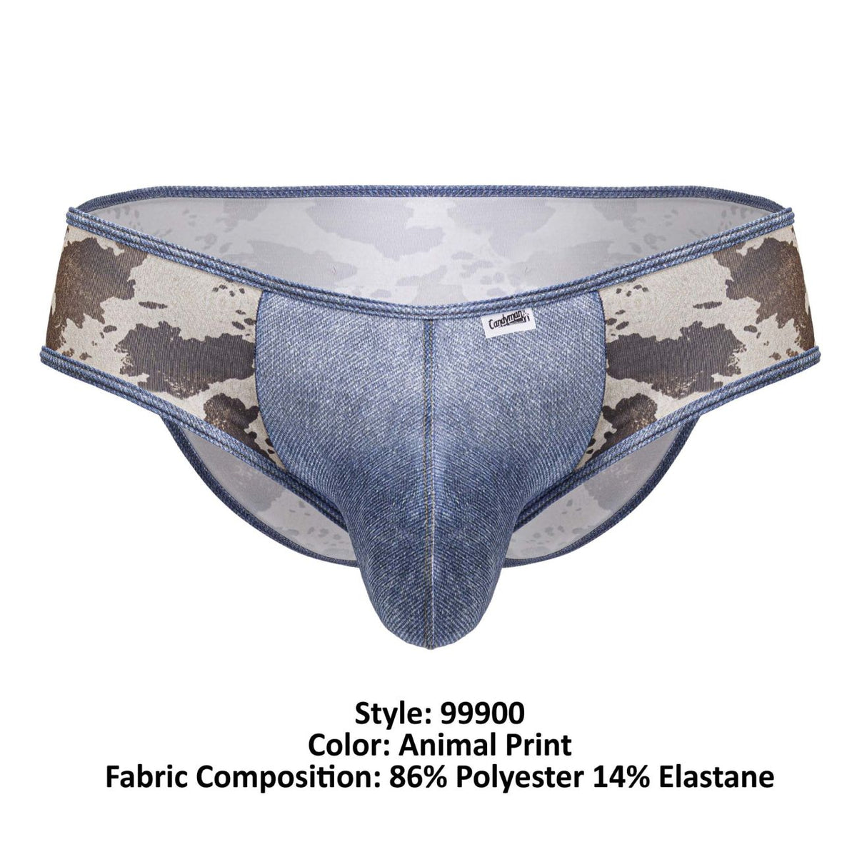 CandyMan Cowboy Briefs - Animal Print