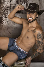 CandyMan Cowboy Trunks - Denim Black