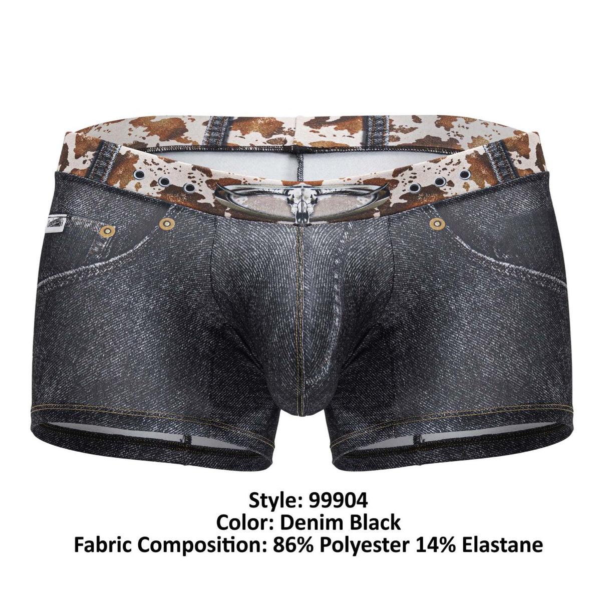 CandyMan Cowboy Trunks - Denim Black