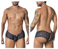 CandyMan Keyhole Back Lace Trunks - Navy