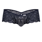 CandyMan Keyhole Back Lace Trunks - Navy