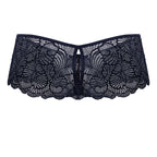CandyMan Keyhole Back Lace Trunks - Navy