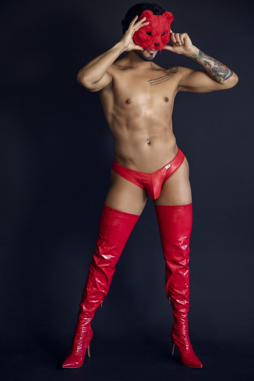 CandyMan Heart Briefs - Red